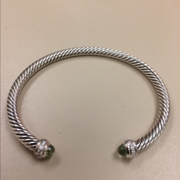 David Yurman Jewelry - david yurman prasiolite 4mm bracelet